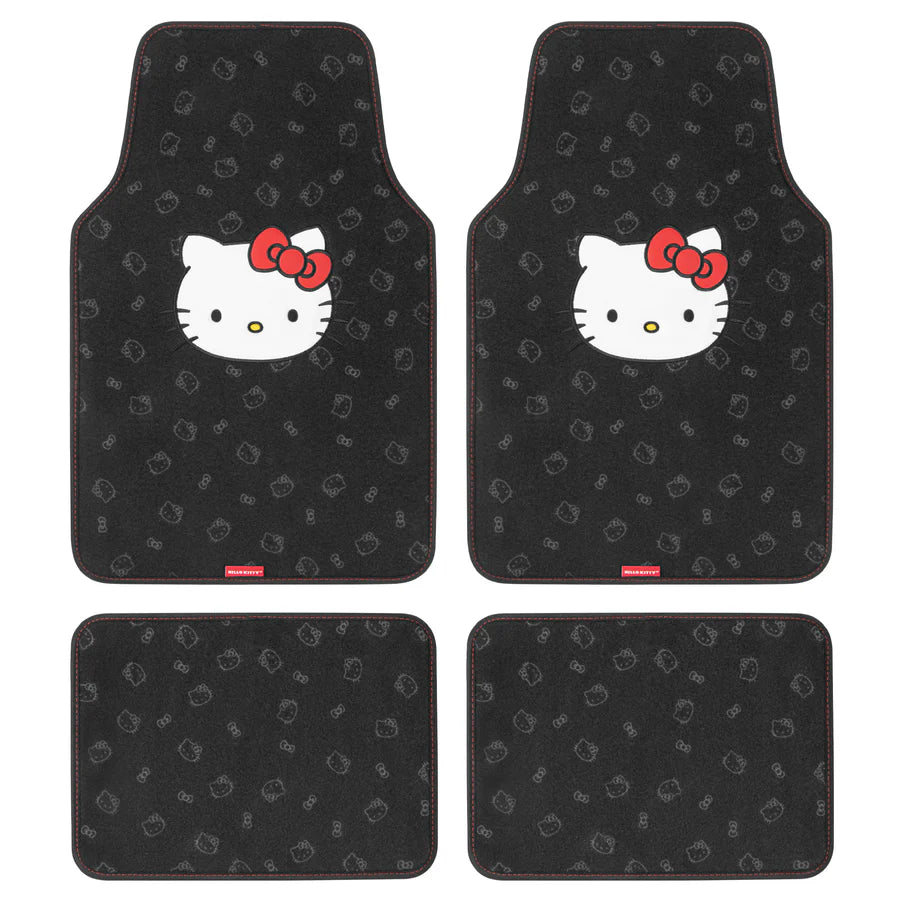 Hello Kitty 4pc Carpet Floor Mats