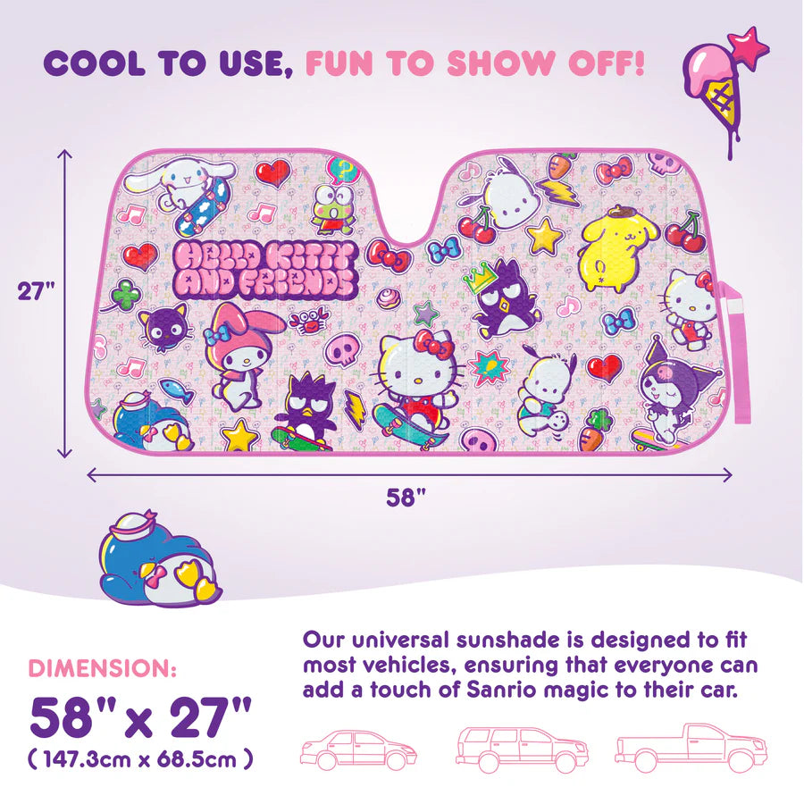 Hello Kitty and Friends Sunshade