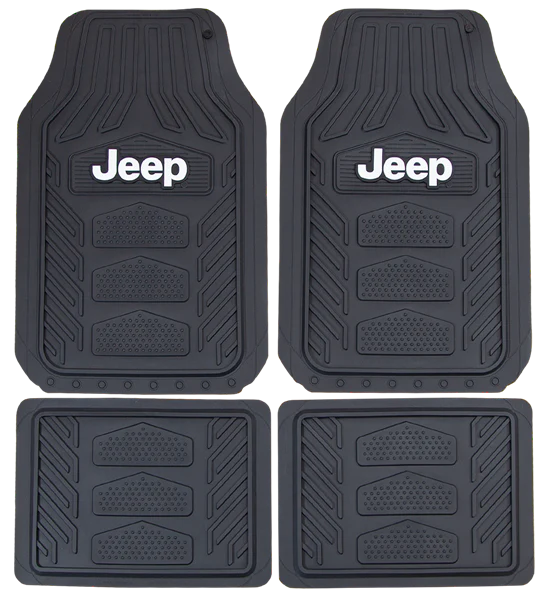 Jeep 4PC Rubber Floor Mats