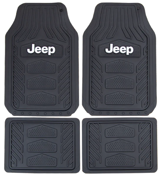 Jeep 4PC Rubber Floor Mats