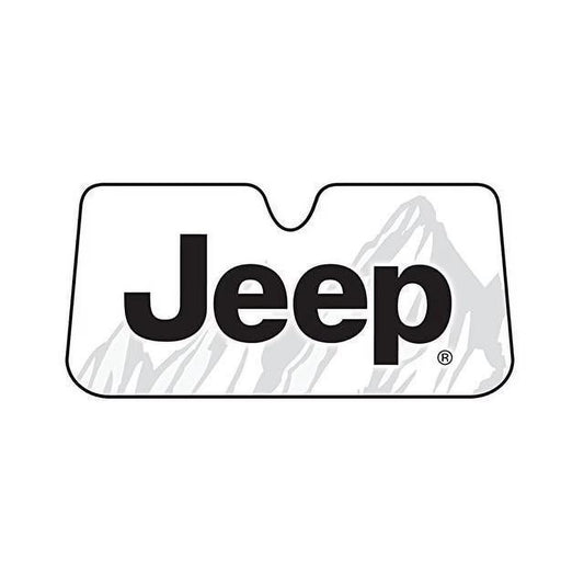 Jeep White Sunshade