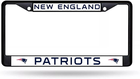 Patriots Black Plate Frame