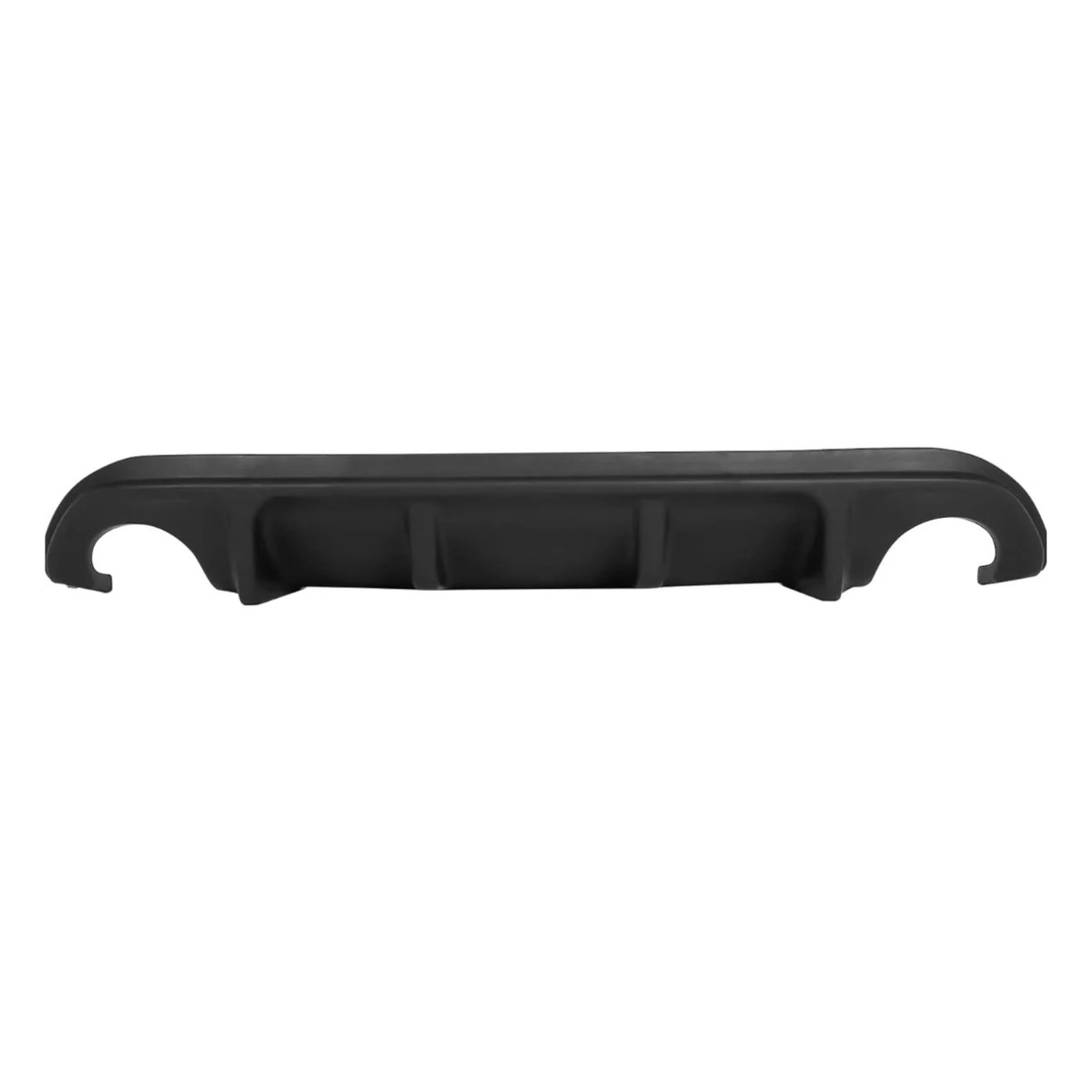 14-17 Infiniti Q50 Unpainted Black Rear Diffuser ABS