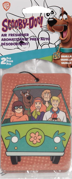 Scooby Doo 2 Pack Vanilla Air Fresheners