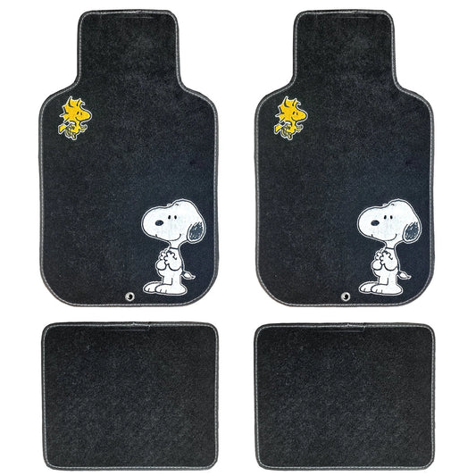 Snoopy 4PC Carpet Floor Mats