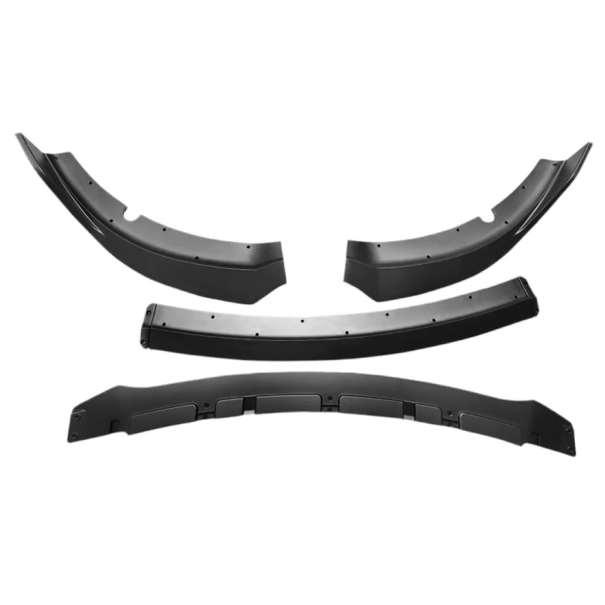 15-23 Dodge Charger SRT V3 Style Front Black Splitter Lip