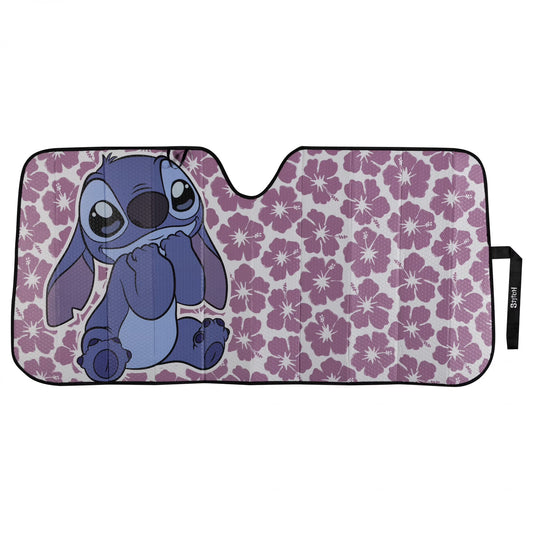 Stitch Pink Hibiscus Sunshade
