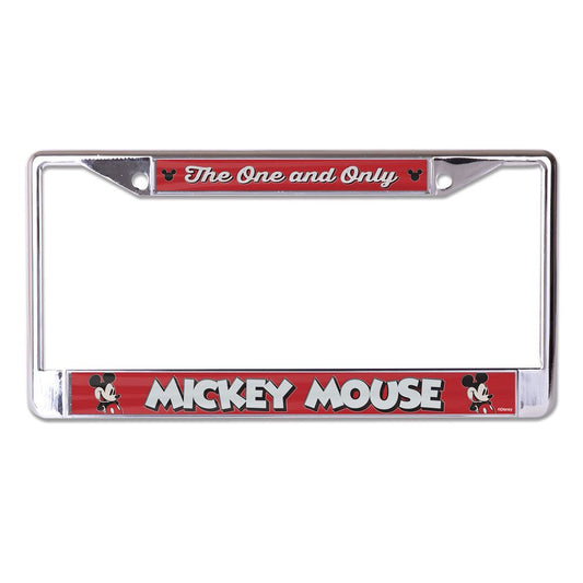 The One and Only Mickey Mouse License Plate Frame