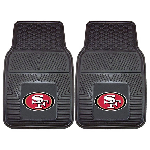 NFL San Fransisco 49ers Vinyl Car Mat Set