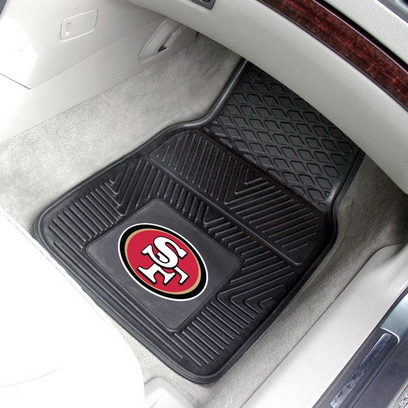 NFL San Fransisco 49ers Vinyl Car Mat Set