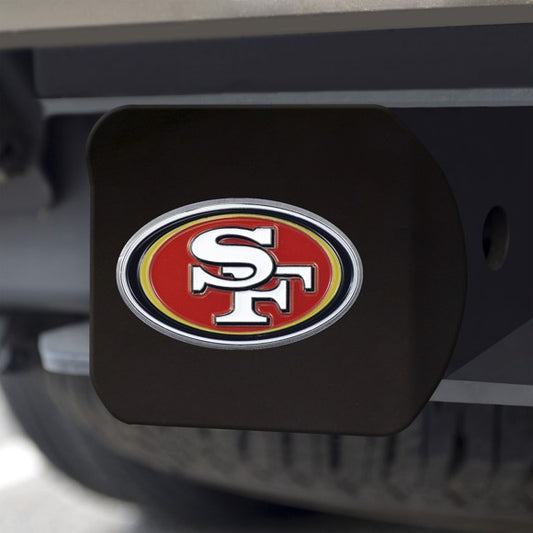 NFL San Fransico 49ers Hitch Cover - Black