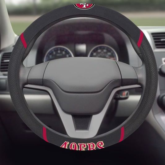 NFL San Fransisco 49ers Mesh Steering Wheel Cover