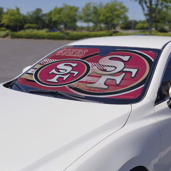 NFL San Fransisco 49ers Auto Shade