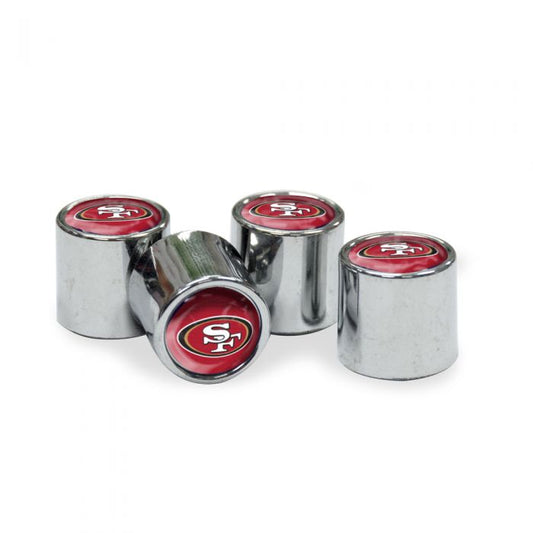 NFL San Fransisco 49ers Valve Stem Caps