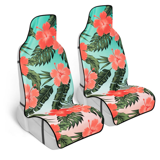 Hawaiian Flower Seat Cover