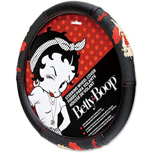 Betty Boop Skyline Steering Wheel Cover