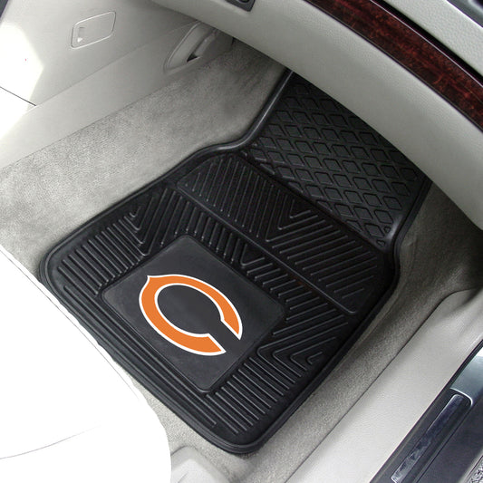 NFL Chicago Bears Vinyl Car Mat Set