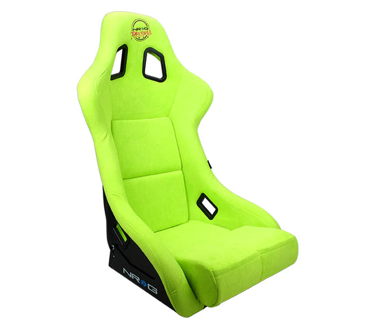 NRG Prisma Neon Green Bucket Seat Medium