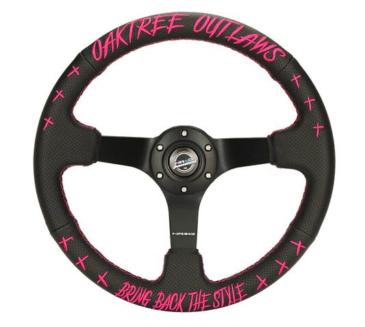 NRG Steering Wheel Oaktree Outlaws Collaboration