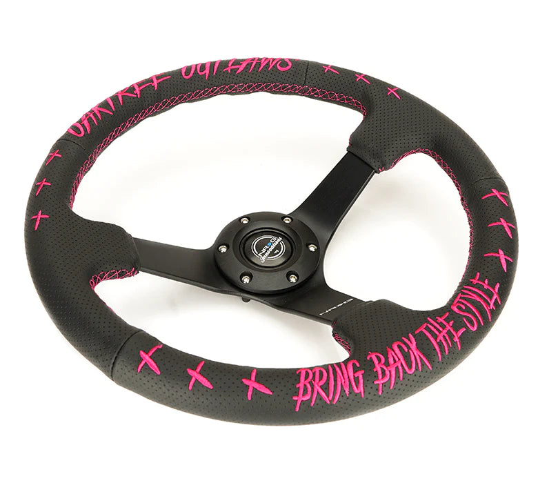 NRG Steering Wheel Oaktree Outlaws Collaboration