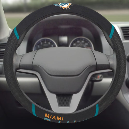 NFL Miami Dolphins Mesh Steering Wheel Cover