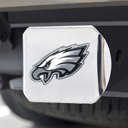 NFL Philadelphia Eagles Hitch Cover - Chrome