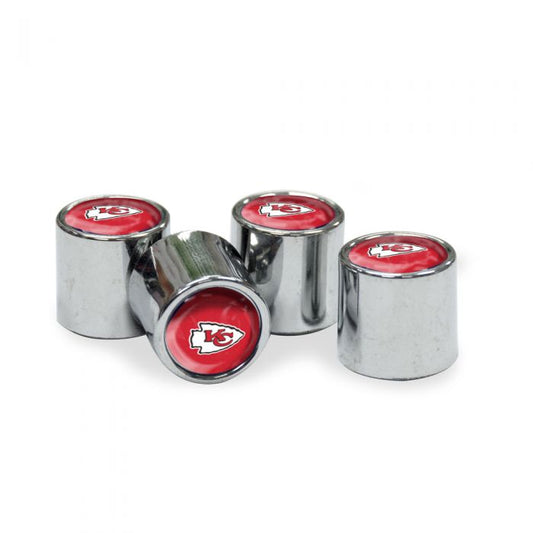 NFL Kansas City Cheifs Valve Stem Caps