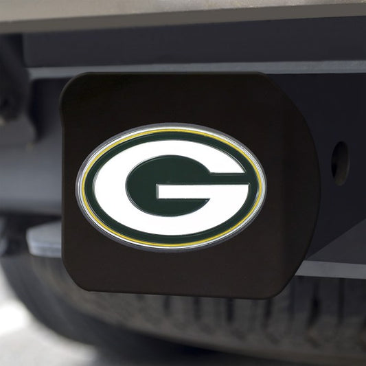 NFL Green Bay Packers Hitch Cover - Black