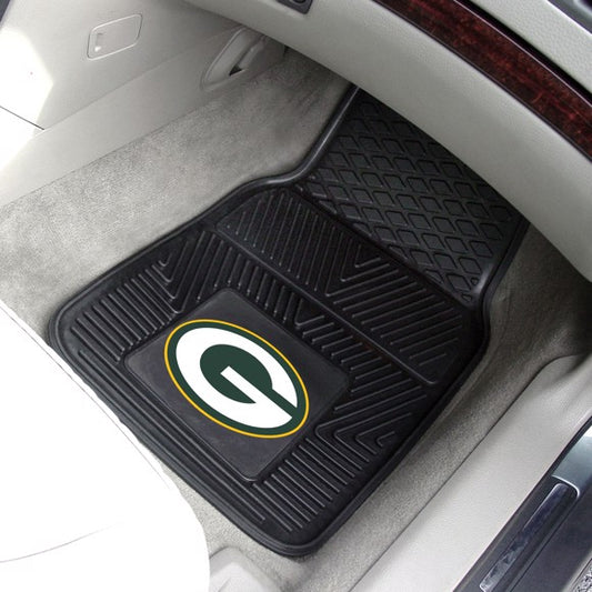 NFL Green Bay Packers Vinyl Car Mat Set