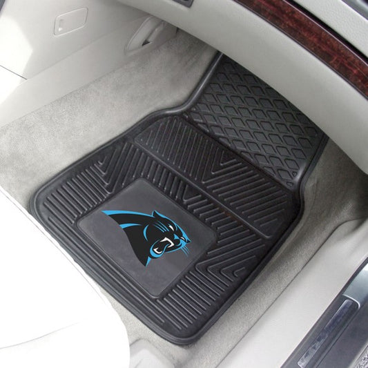 NFL Carolina Panthers Vinyl Car Mat Set