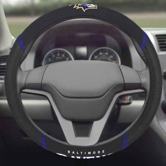 NFL Baltimore Ravens Mesh Steering Wheel Cover