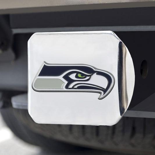 NFL Seattle Seahwaks Hitch Cover - Chrome