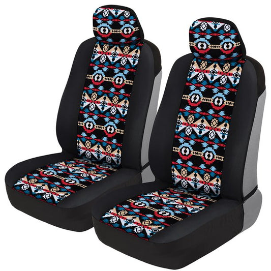 2pc Front Inca Cuzco Sideless Seat Covers