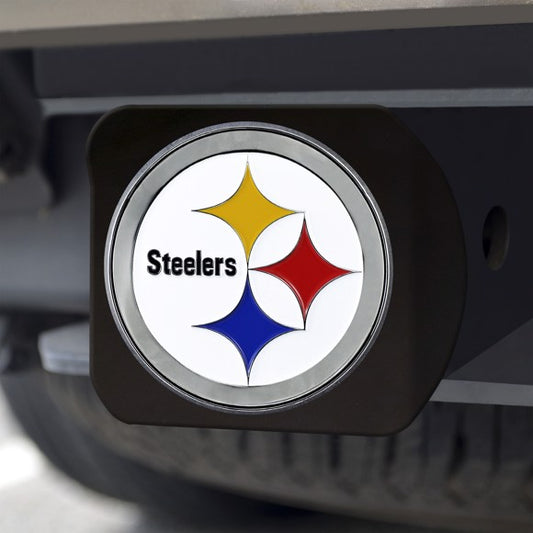 NFL Pitsburgh Steelers Hitch Cover - Black