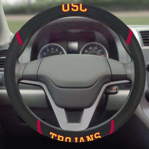 USC Trojans Southern California University Mesh Steering Wheel Cover